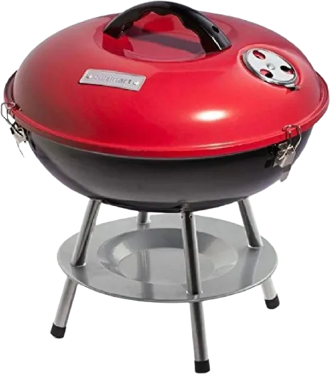 Cuisinart Portable Charcoal Grill, 14" (Red)